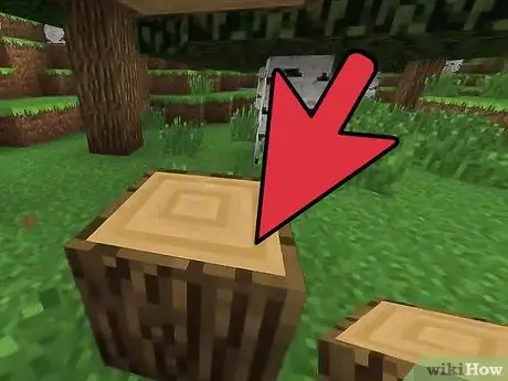 Minecraft Adım 2'de Bir Üretim Masası Yapın