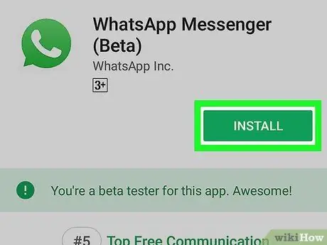 WhatsApp Addım 12 -ni yükləyin