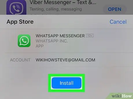 Atsisiųskite „WhatsApp“6 veiksmą