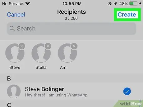 Send a Message to Multiple Contacts on WhatsApp Step 25