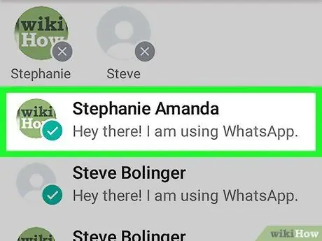 Stuur een bericht naar meerdere contacten op WhatsApp Stap 30