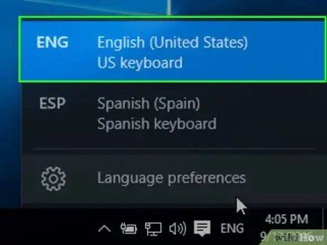 Consertar um teclado com caracteres incorretos Etapa 2