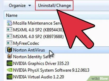 Vypněte Norton Antivirus Krok 6