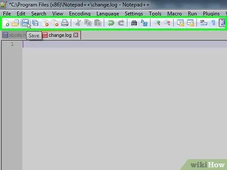 Kasutage Notepad ++ 16. sammu