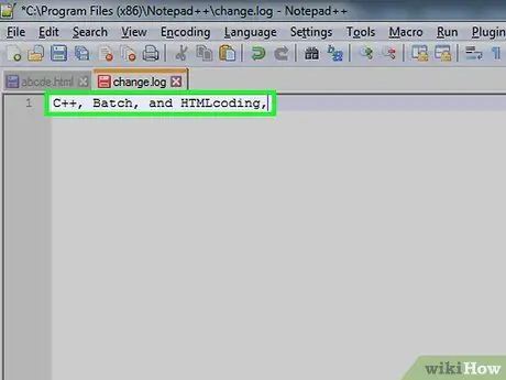 Notepad ++ istifadə edin Addım 17