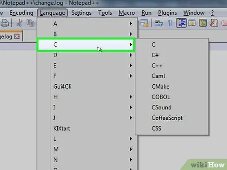 Gunakan Notepad ++ Langkah 19