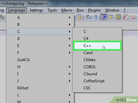 Gunakan Notepad ++ Langkah 20