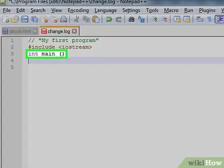 Utilice Notepad ++ Paso 23