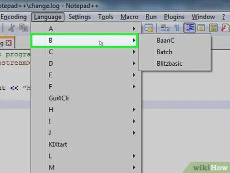 Gunakan Notepad ++ Langkah 30