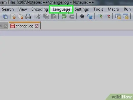 Kasutage Notepad ++ sammu 38