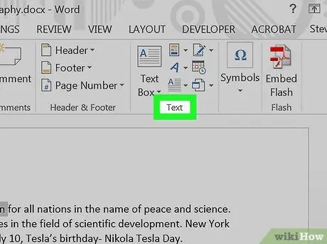 Microsoft Word Adım 4'te Metni Döndür