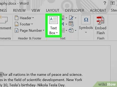 หมุนข้อความใน Microsoft Word ขั้นตอนที่ 5