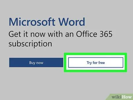 Muat turun Microsoft Word Langkah 2