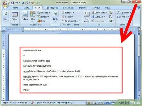 Verander een gescand document in een Microsoft Word-document Stap 12