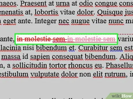 Redline một tài liệu trong Microsoft Word Bước 19