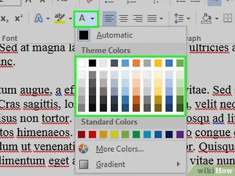 Pārveidojiet dokumentu Microsoft Word 20. solī