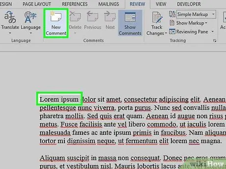 Redline un documento en Microsoft Word Paso 7