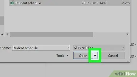 Recover a Corrupt Excel File Step 6