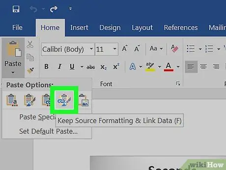 Excel in Word konvertieren Schritt 11