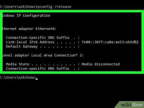 I-refresh ang Iyong IP Address sa isang Windows Computer Hakbang 8