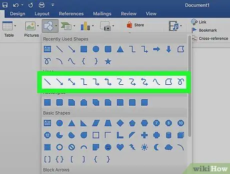 Ievietojiet rindu programmā Word 13. darbība