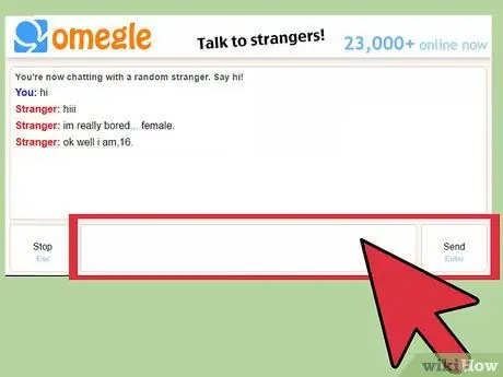 Use Omegle Step 3