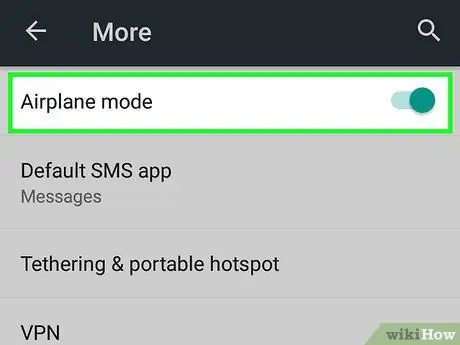 Put an Android Phone Into Airplane Mode Step 6