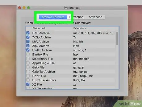 เปิดไฟล์ RAR บน Mac OS X ขั้นตอนที่ 6