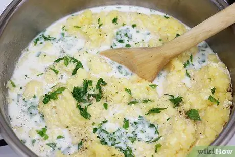 Masak Polenta Langkah 20