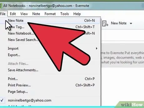 Evernote -ni o'rnatish va ishlatish 5 -qadam