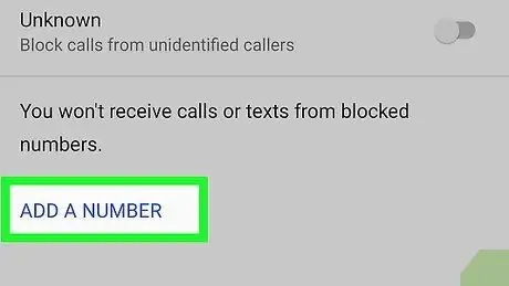 I-block ang isang Numero sa Android Hakbang 11