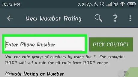 Bloquer un numéro sur Android Étape 42