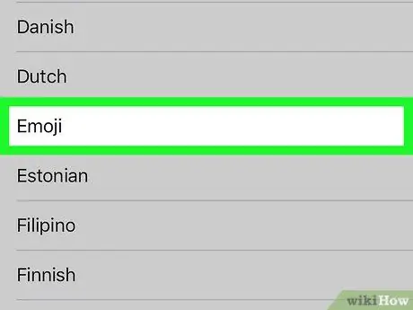 Obtenez des icônes Emoji sur un iPhone Étape 6