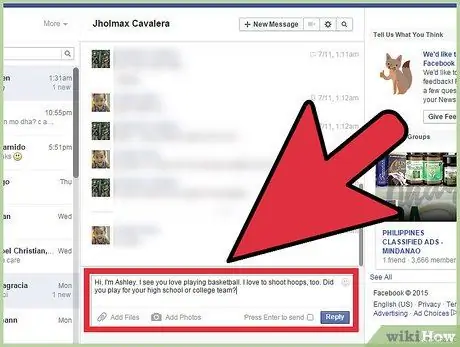 Začnite konverzáciu s chlapom na Facebooku, krok 12