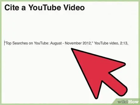 อ้างอิงวิดีโอ YouTube ขั้นตอนที่ 15