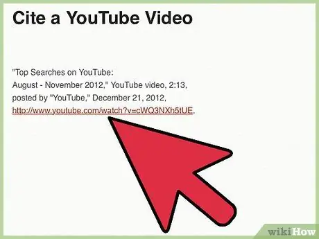 อ้างอิงวิดีโอ YouTube ขั้นตอนที่ 18