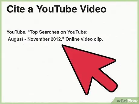 Mengutip Video YouTube Langkah 8