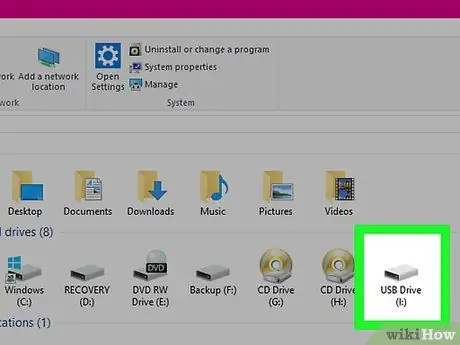 Paglipat ng Data mula sa isang Flash Drive patungo sa isang Computer Hakbang 5