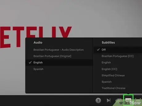 Obteniu subtítols a Netflix Pas 32