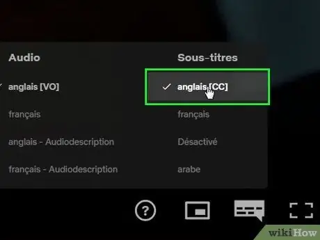 Obteniu subtítols a Netflix Pas 4