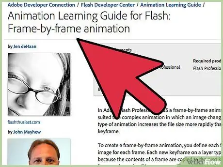 Create a Flash Animation Step 1