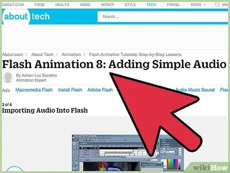 Crear una animación Flash Paso 19