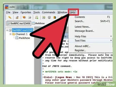 გამოიყენეთ mIRC ნაბიჯი 20