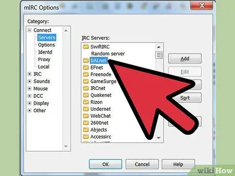 Օգտագործեք mIRC քայլ 7
