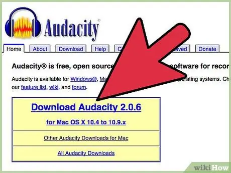 Feu un MP3 o WAV d’un MIDI mitjançant l’Audacity Pas 1