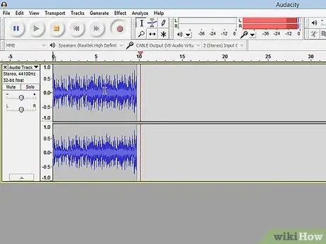 Gunakan Audacity Langkah 4