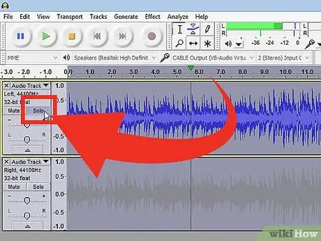 Audacity 11 -qadamidan foydalaning