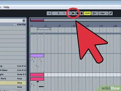 Gebruik Ableton Live Stap 6