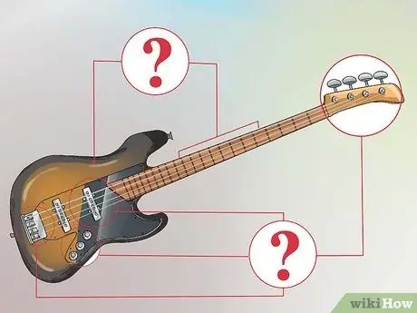 Ajar Diri untuk Bermain Bass Guitar Langkah 1