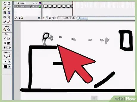 Maak een eenvoudige animatie in Macromedia Flash Stap 9